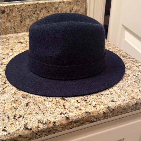 Elegant Dark Blue Fedora Hat - Picture 1 of 5